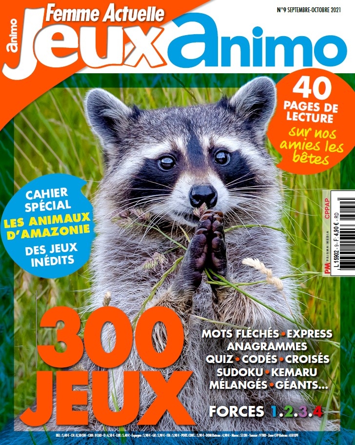 Femme Actuelle Jeux Animo n°9