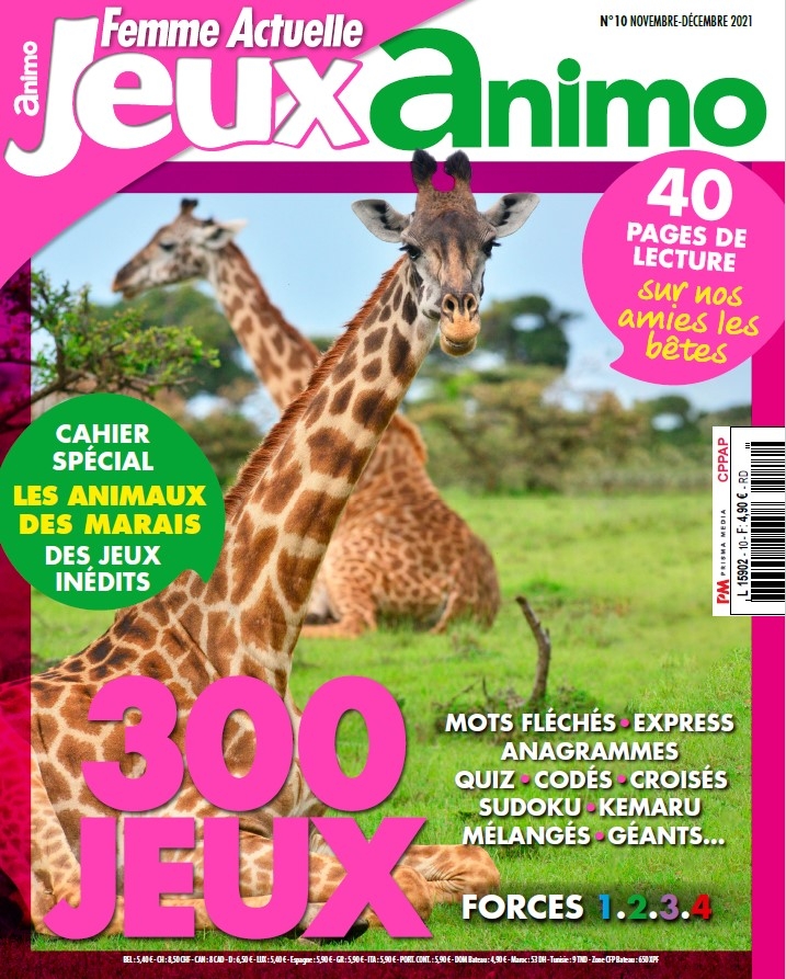 Femme Actuelle Jeux Animo n°10