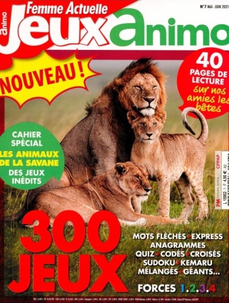 Femme Actuelle Jeux Animo n°7