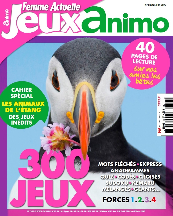 Femme Actuelle Jeux Animo n°13