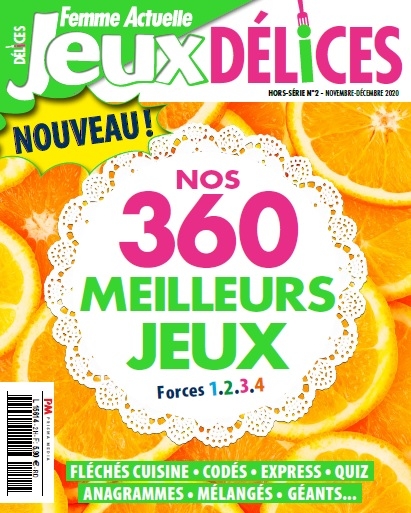 Femme Actuelle Jeux Délices Hors série n°2