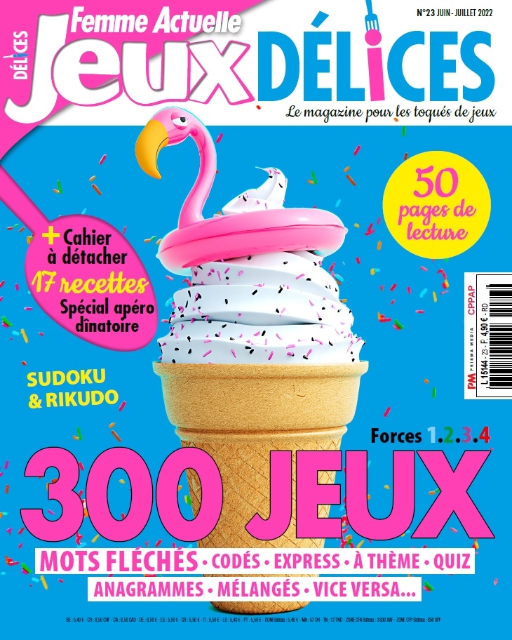 Femme Actuelle Jeux Délices n°23