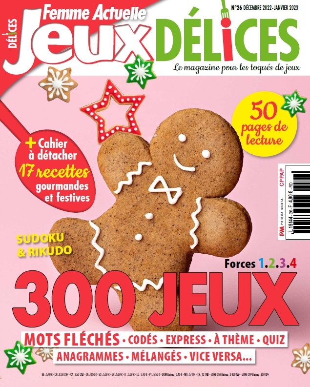Femme Actuelle Jeux Délices n°26