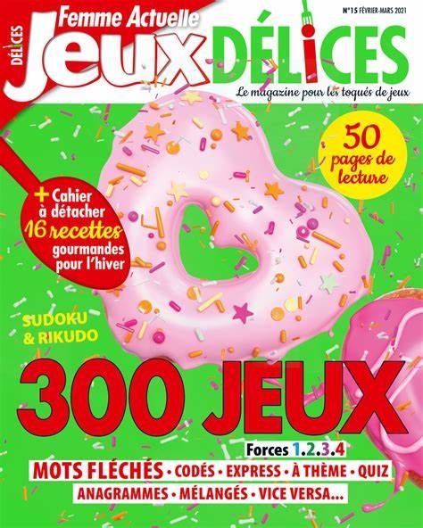 Femme Actuelle Jeux Délices n°15