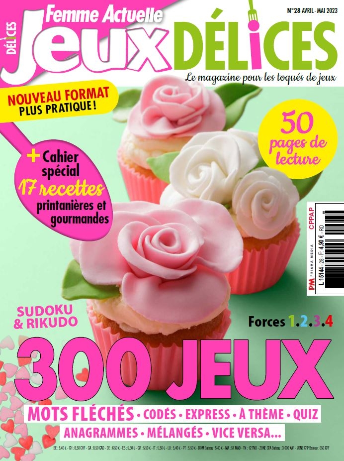 Femme Actuelle Jeux Délices n°28