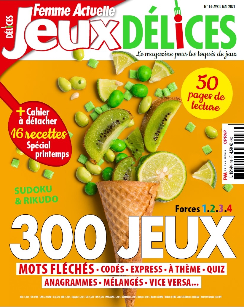 Femme Actuelle Jeux Délices n°16