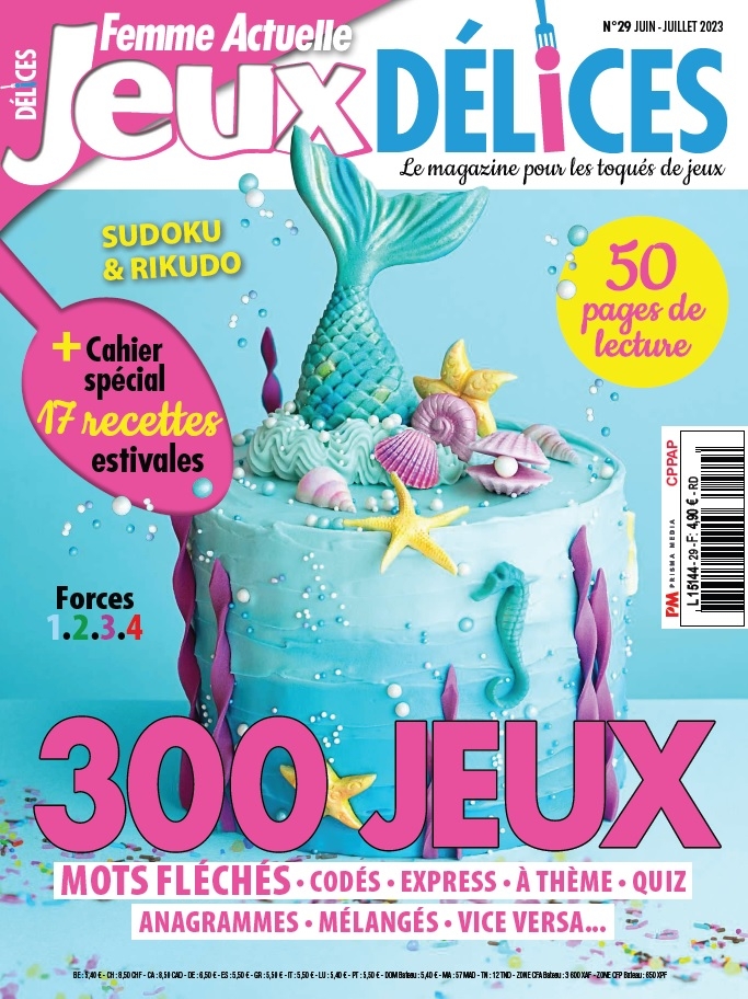 Femme Actuelle Jeux Délices n°29