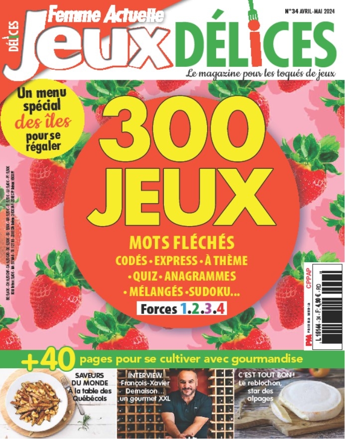 Femme Actuelle Jeux Délices n°35