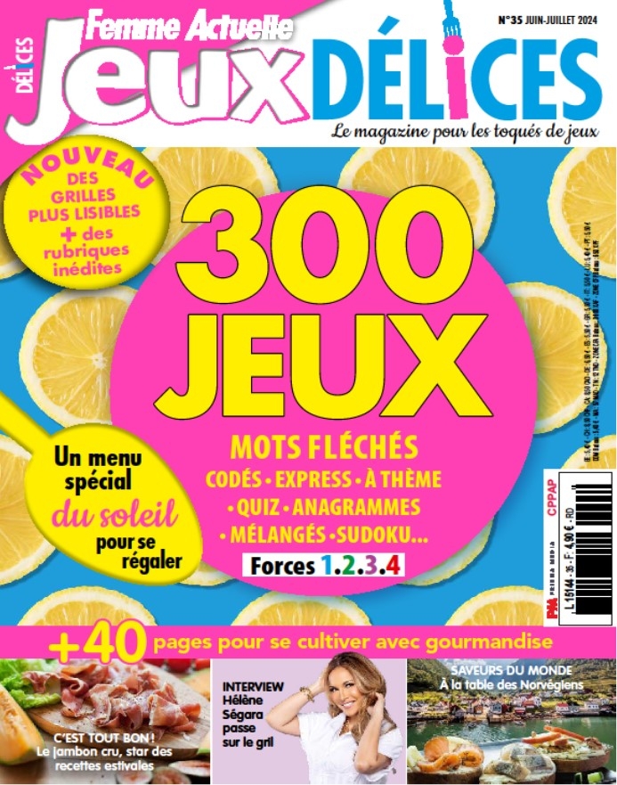 Femme Actuelle Jeux Délices n°34