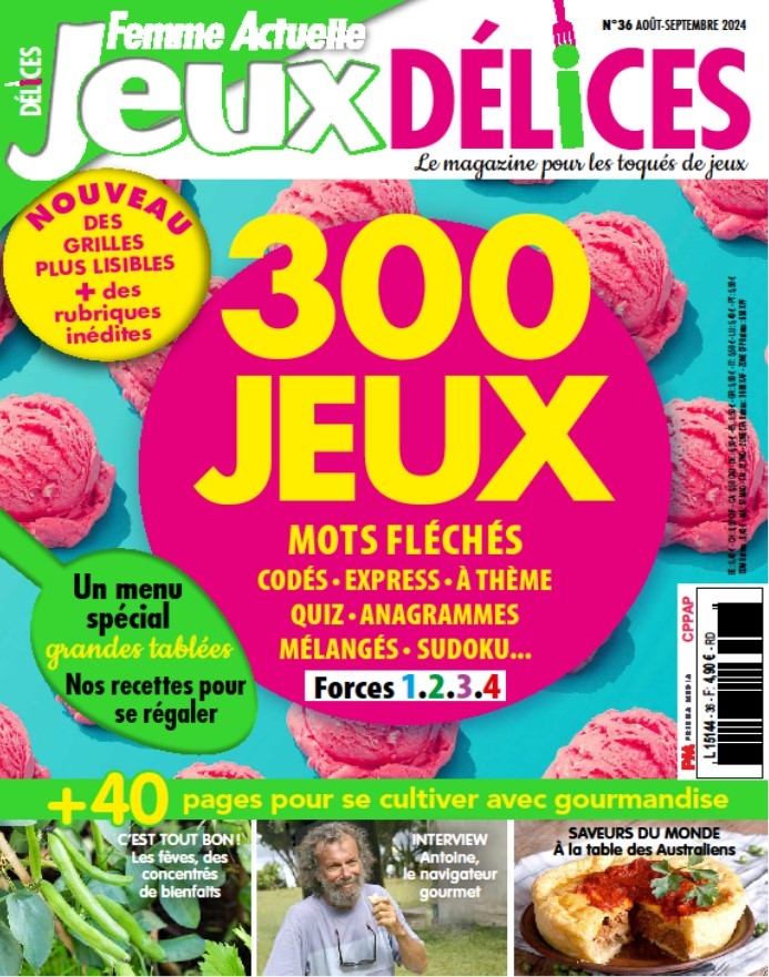 Femme Actuelle Jeux Délices n°36