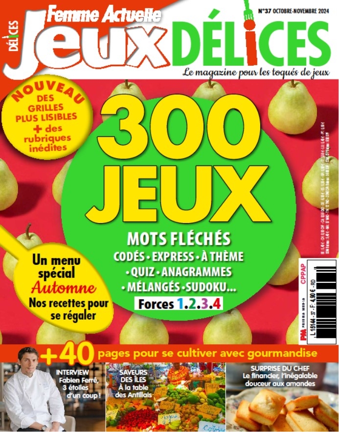 Femme Actuelle Jeux Délices n°37