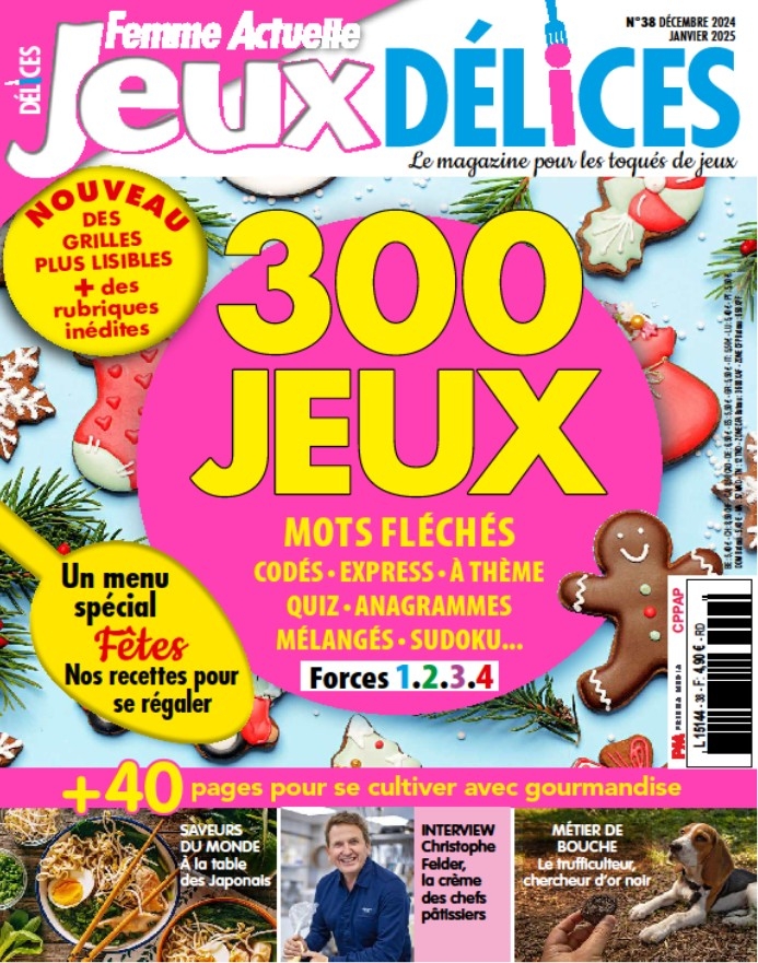 Femme Actuelle Jeux Délices n°38