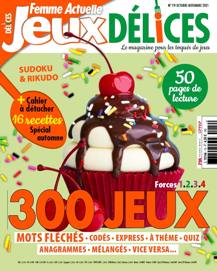 Femme Actuelle Jeux Délices n°19