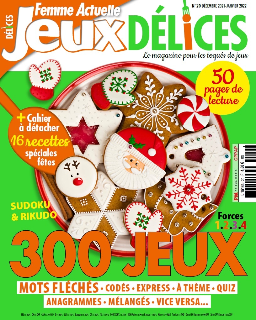 Femme Actuelle Jeux Délices n°20