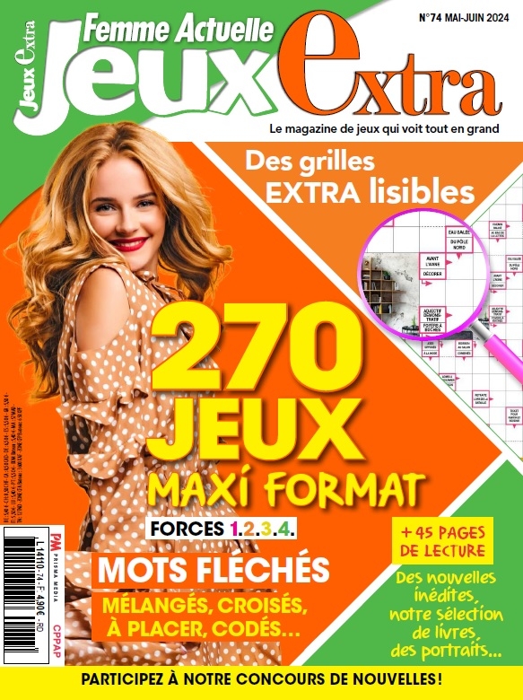 Femme Actuelle Jeux Extra n°74