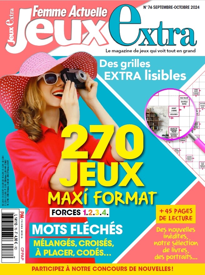 Femme Actuelle Jeux Extra n°76
