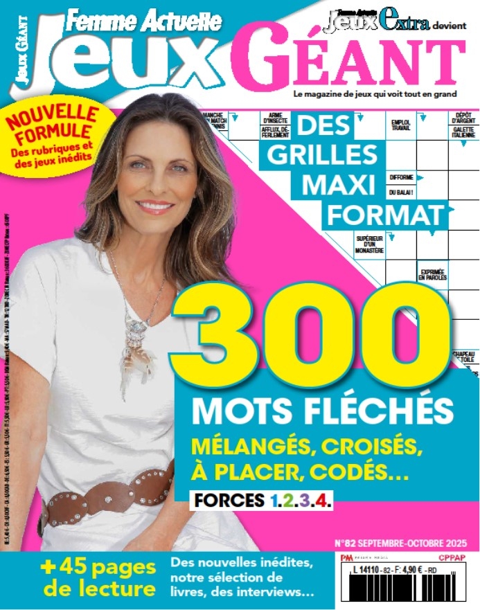 Femme Actuelle Jeux Extra n°82