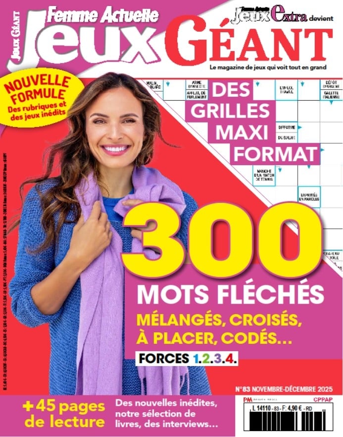Femme Actuelle Jeux Extra n°83
