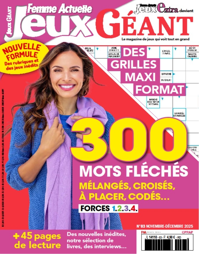 Femme Actuelle Jeux Extra n°83