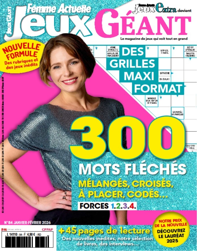 Femme Actuelle Jeux Extra n°84