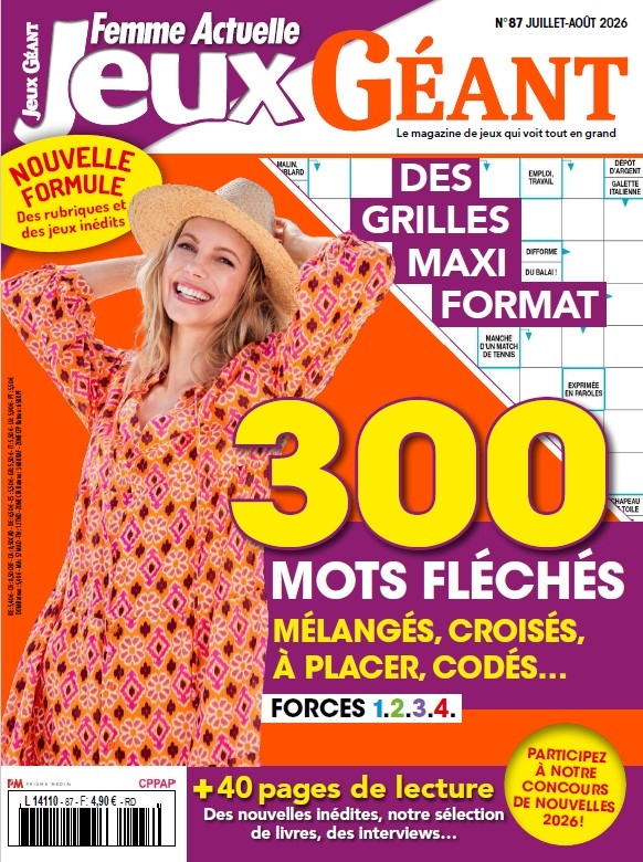 Femme Actuelle Jeux Extra n°87