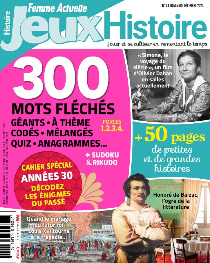 Femme Actuelle Jeux Histoire n°28