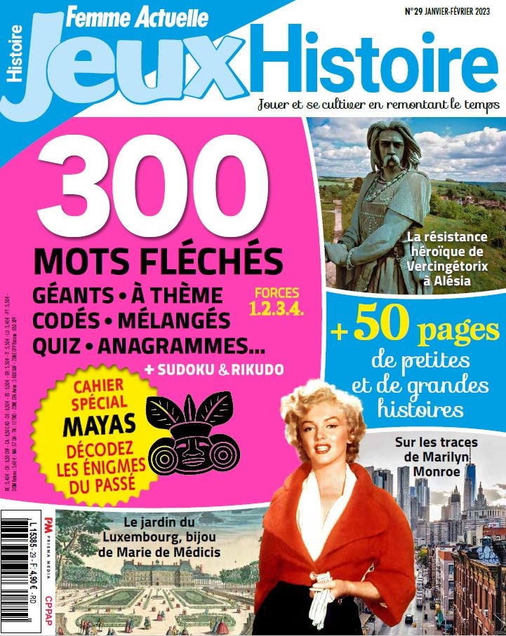 Femme Actuelle Jeux Histoire n°29