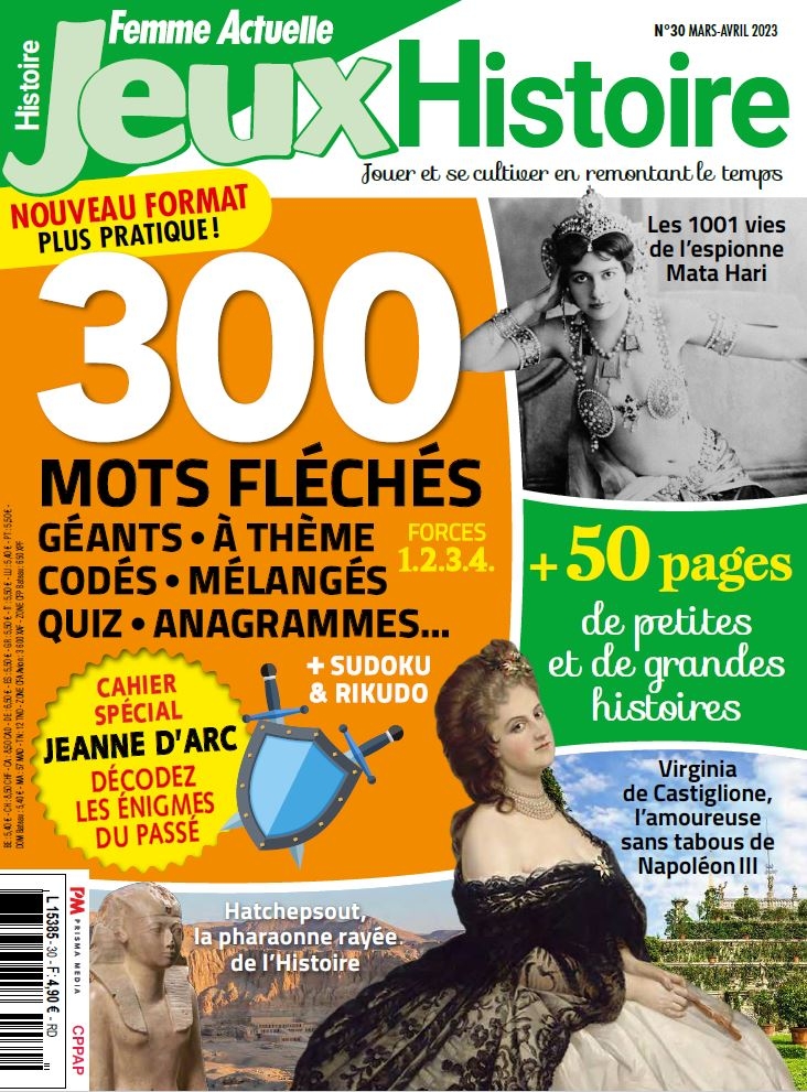 Femme Actuelle Jeux Histoire n°30