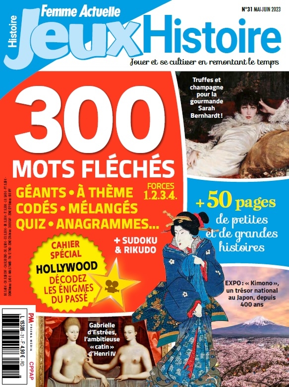 Femme Actuelle Jeux Histoire n°31