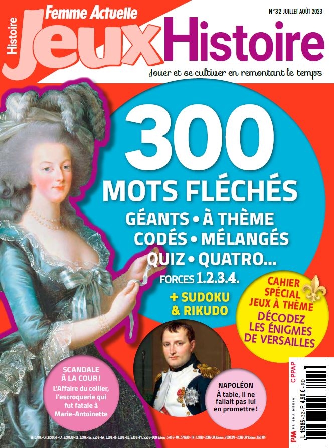 Femme Actuelle Jeux Histoire n°32