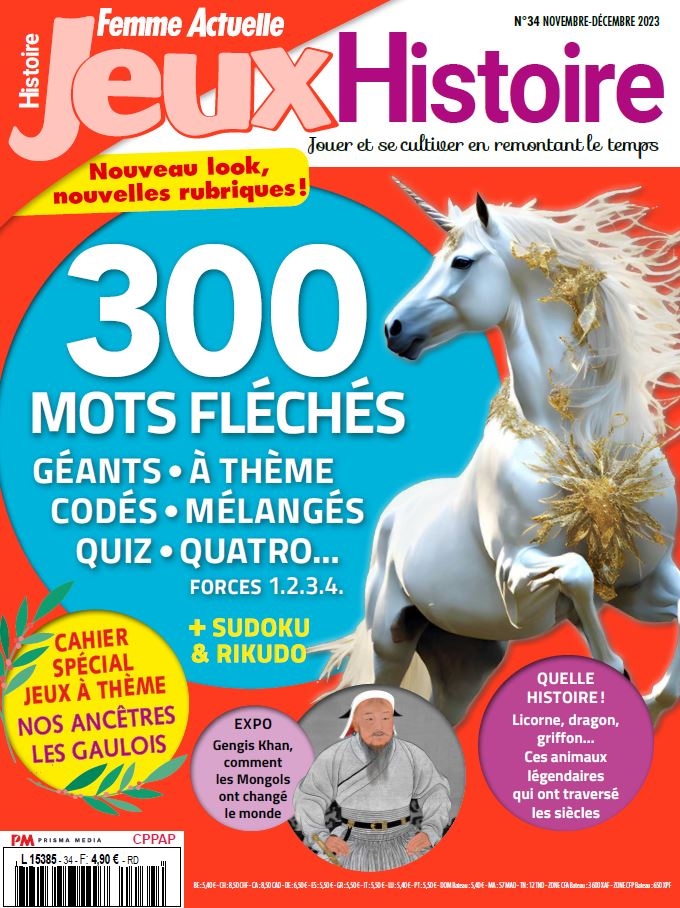 Femme Actuelle Jeux Histoire n°34
