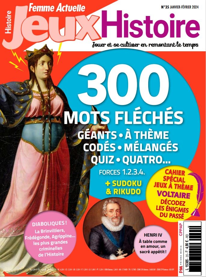 Femme Actuelle Jeux Histoire n°35