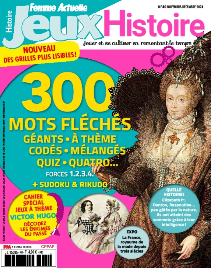 Femme Actuelle Jeux Histoire n°40