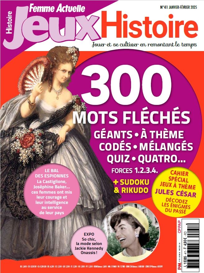 Femme Actuelle Jeux Histoire n°40