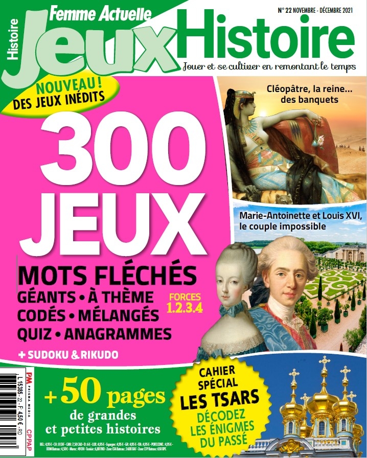 Femme Actuelle Jeux Histoire n°22