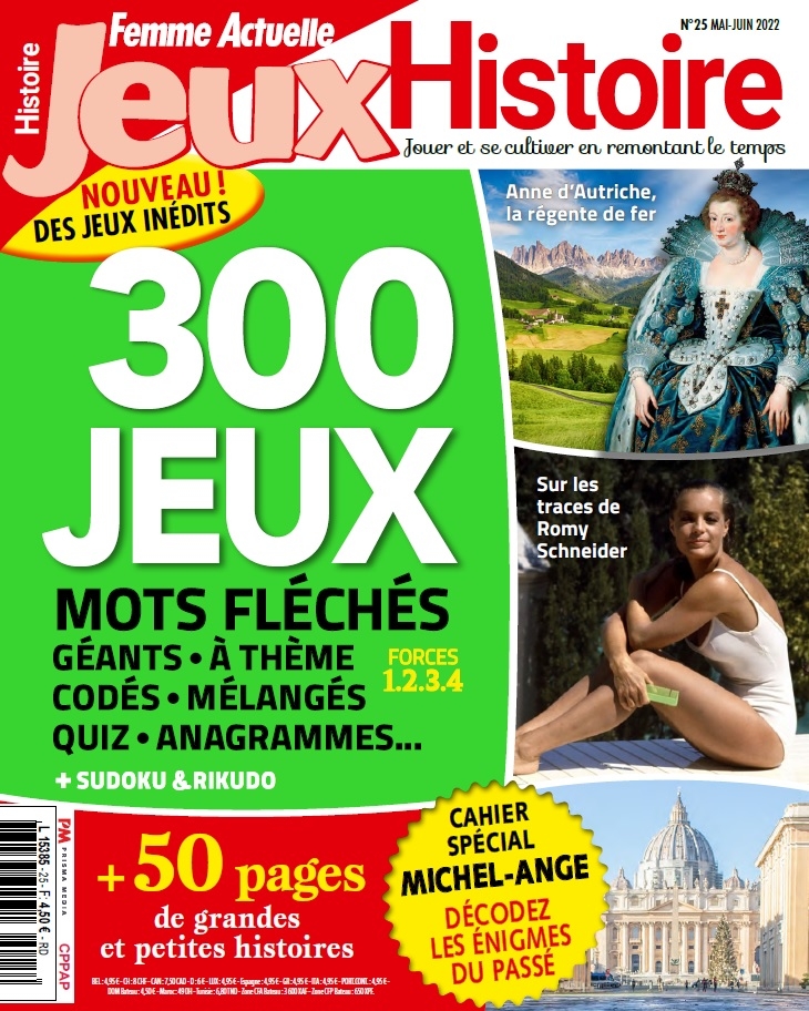 Femme Actuelle Jeux Histoire 25