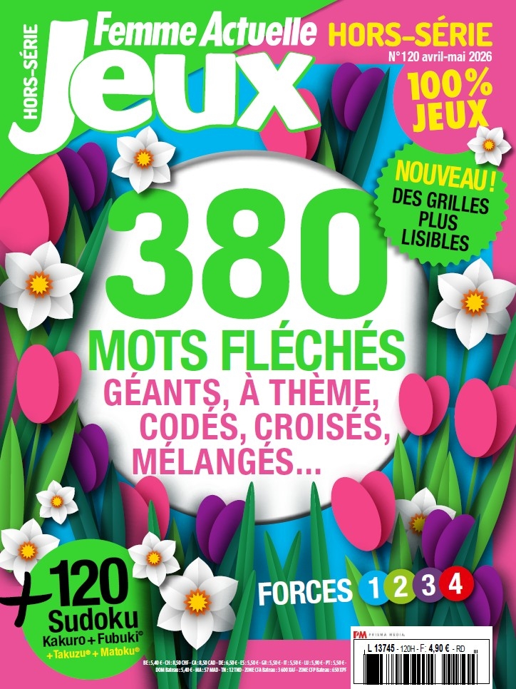 Hors-série Femme Actuelle Jeux n°101