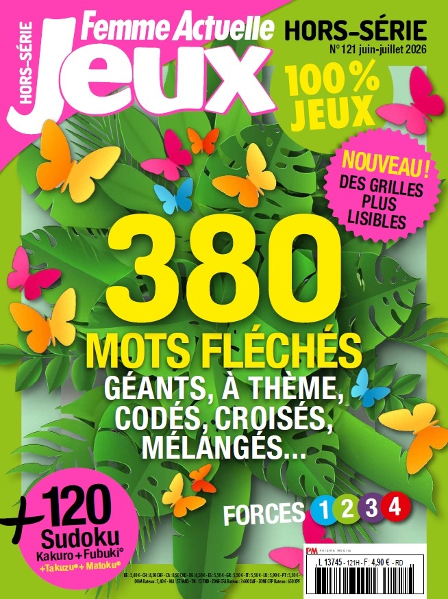 Hors-série Femme Actuelle Jeux n°102