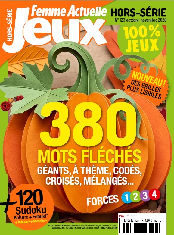 Hors-série Femme Actuelle Jeux n°104