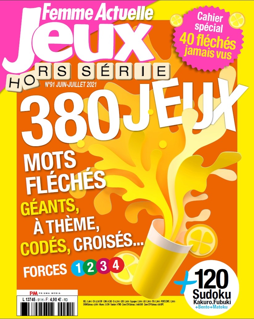 Hors-série Femme Actuelle Jeux n°91