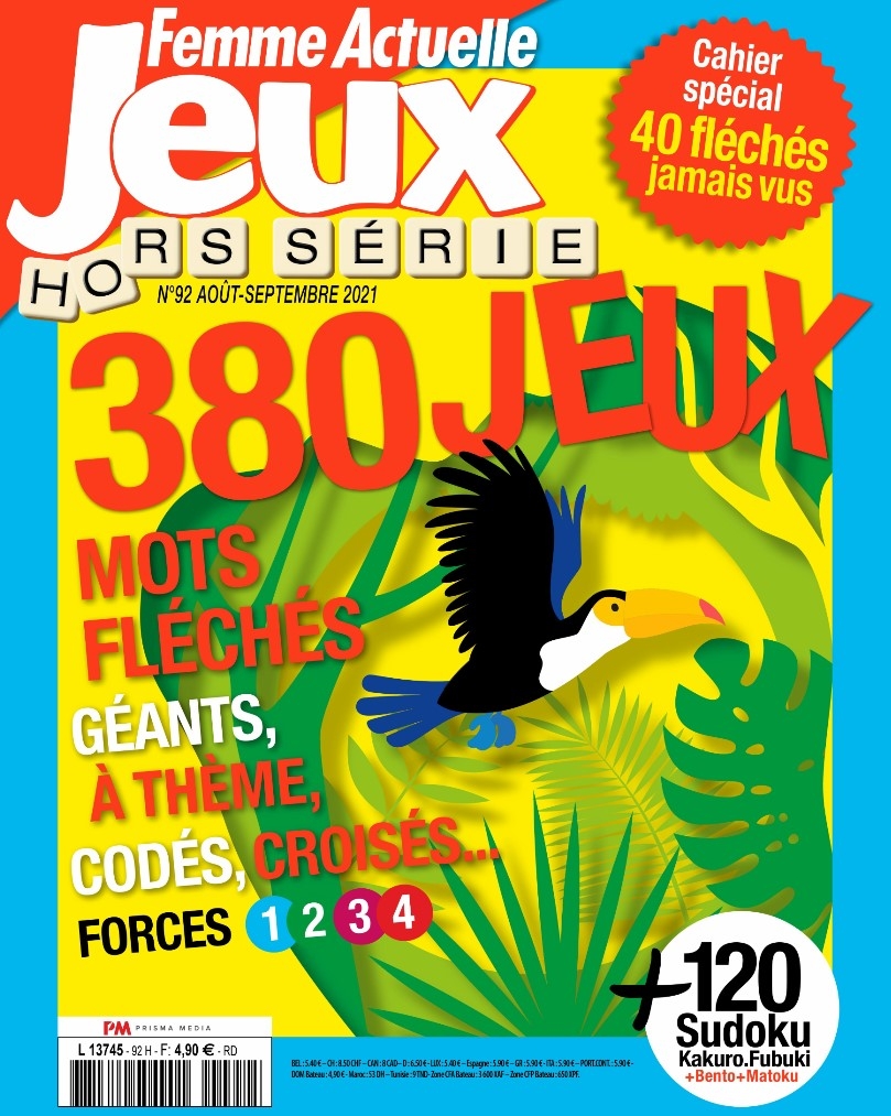 Hors-série Femme Actuelle Jeux n°92