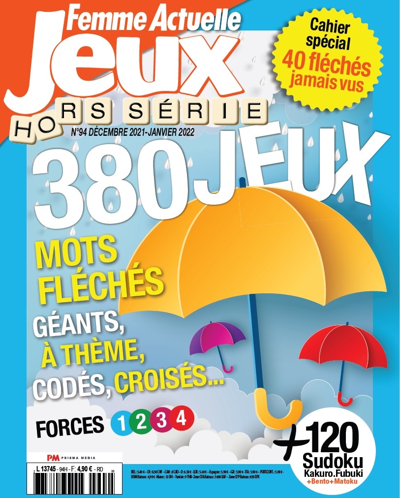 Hors-série Femme Actuelle Jeux n°94