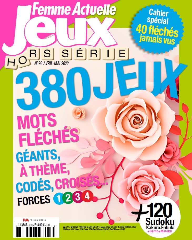 Hors-série Femme Actuelle Jeux n°96