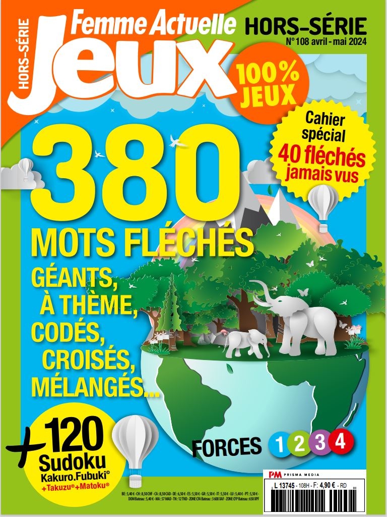 Hors-série Femme Actuelle Jeux n°108