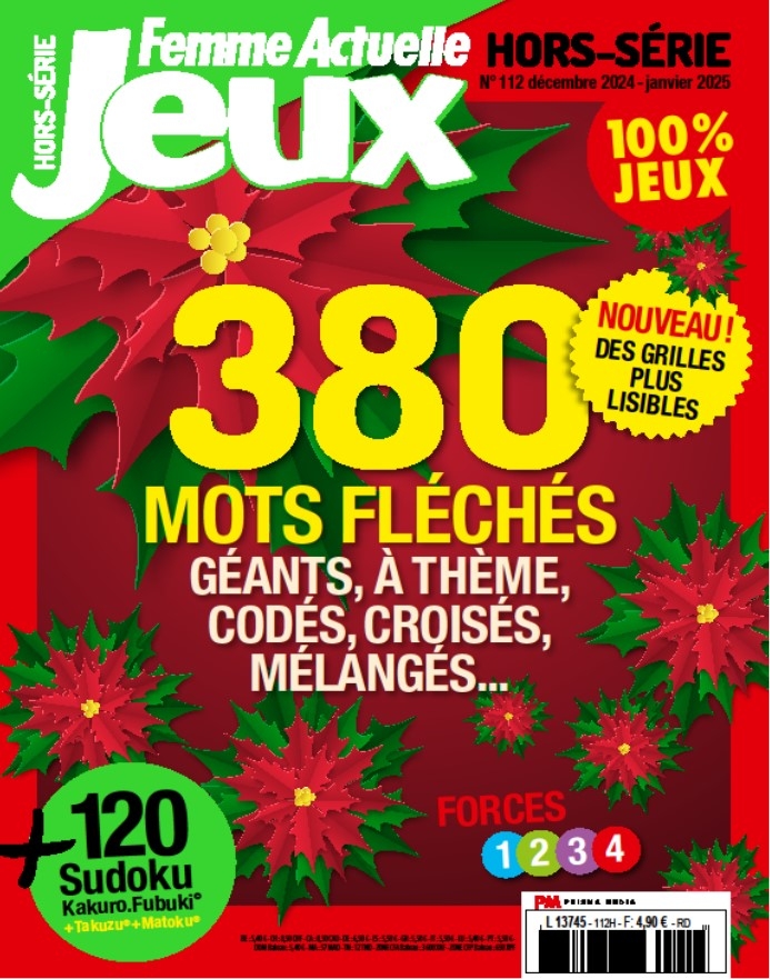 Hors-série Femme Actuelle Jeux n°112