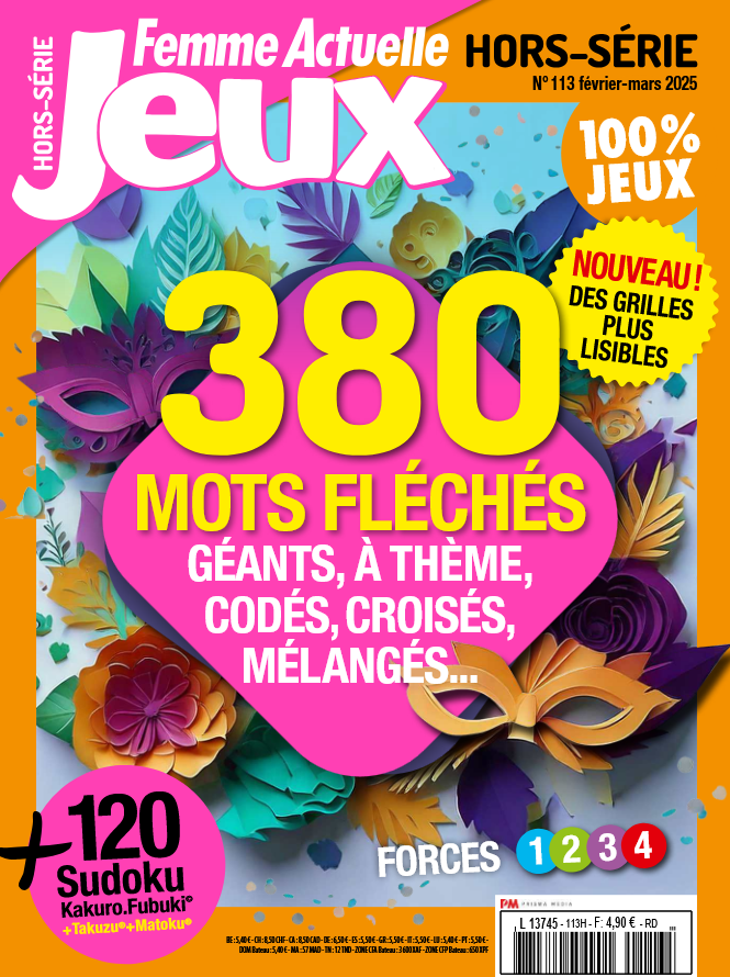 Hors-série Femme Actuelle Jeux n°113