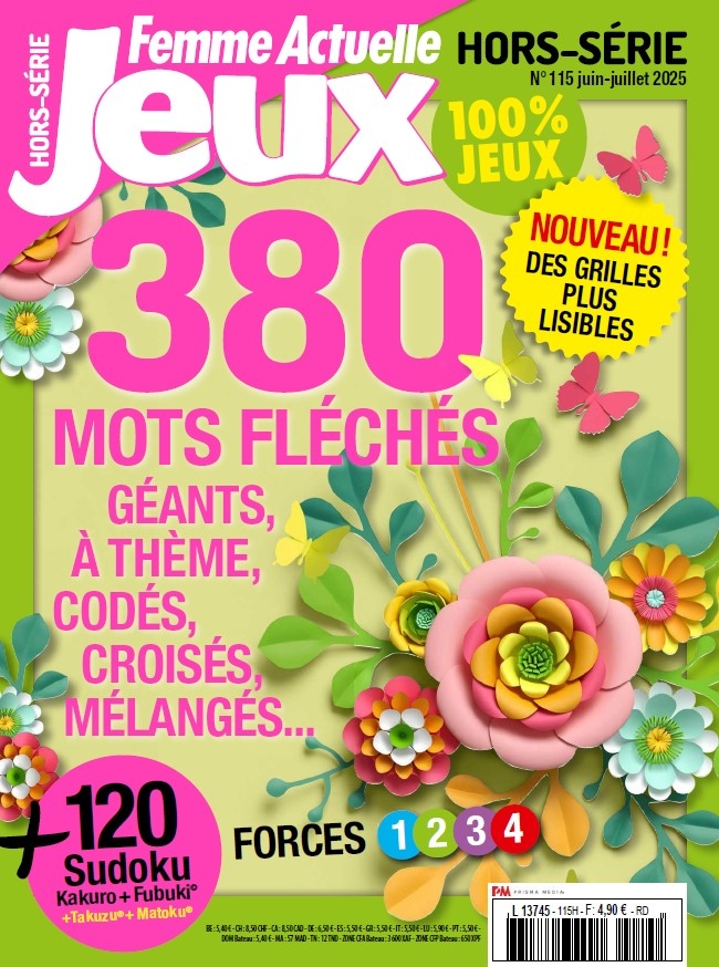 Hors-série Femme Actuelle Jeux n°96