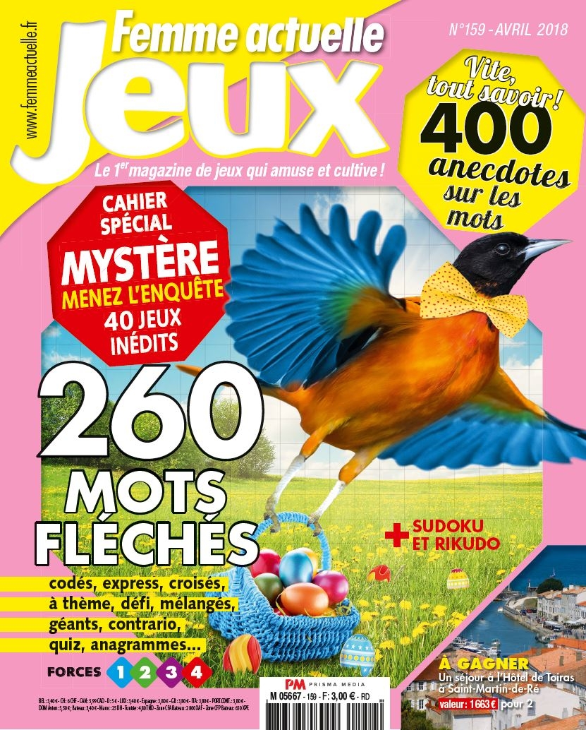 Femme Actuelle Jeux n° 159