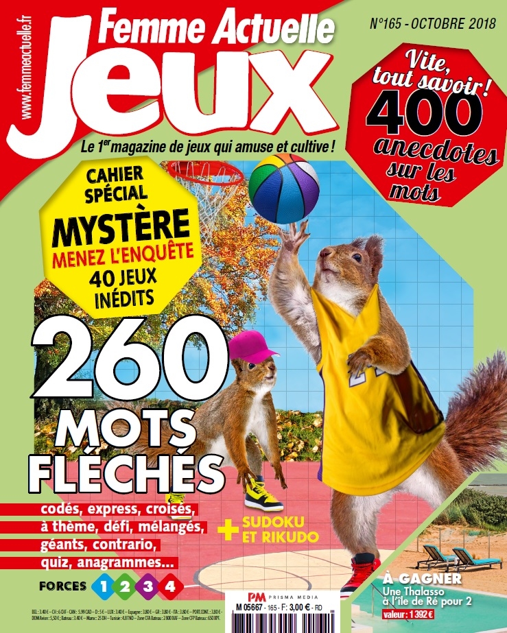 Femme Actuelle Jeux n° 165