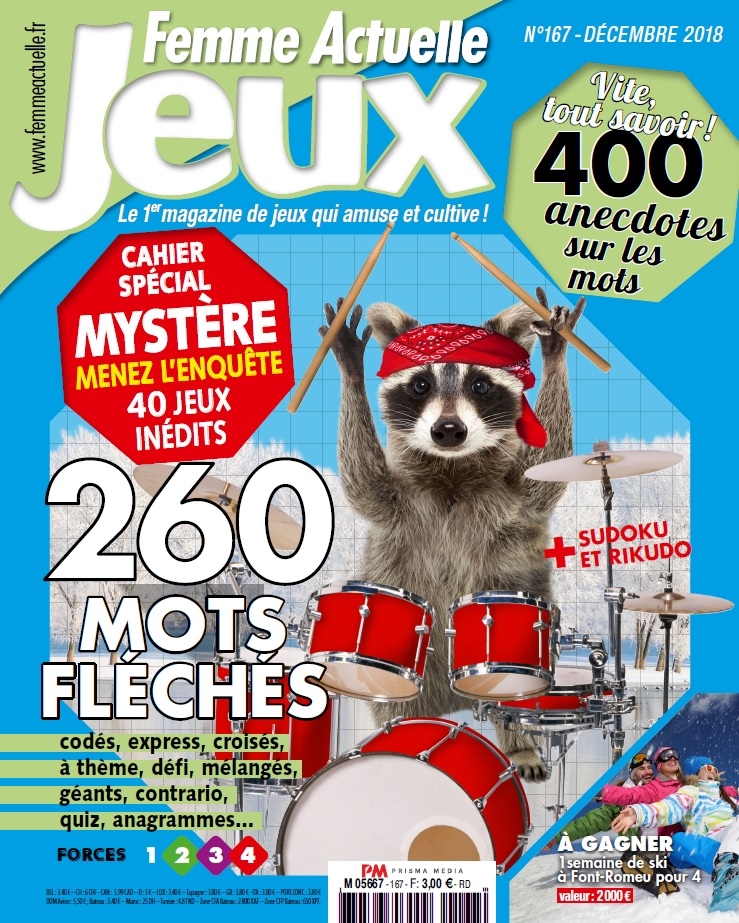 Femme Actuelle Jeux n° 166